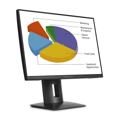 HP Monitor 24" Z24n, WUXGA, DVI, HDMI, DisplayPort, miniDP, USB Hub, crni, premium obnovljeno